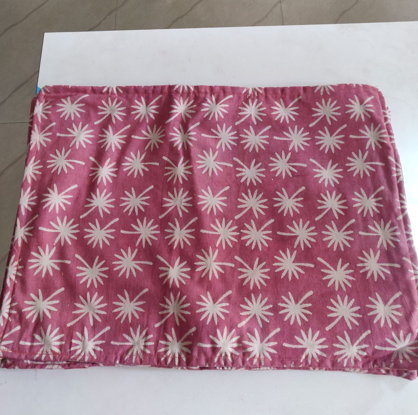 Cotton fabric mats - set of 6
