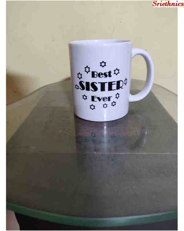 Eco friendly gifts - Ceramic mug packed in fabric bag