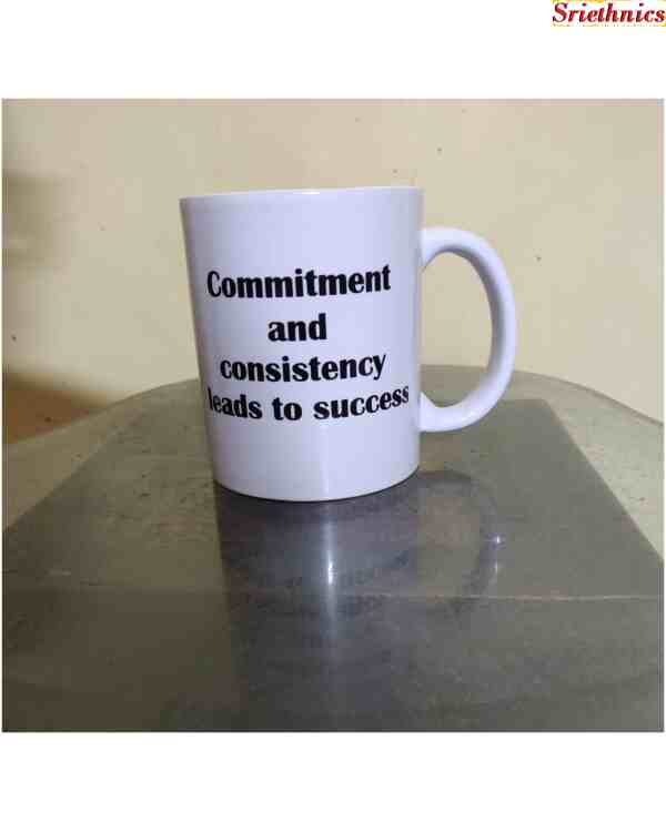 Eco friendly gifts - Ceramic mug packed in fabric bag